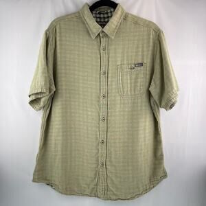 Eddie Bauer Classic Fit Short Sleeve Button Up Shirt Size L